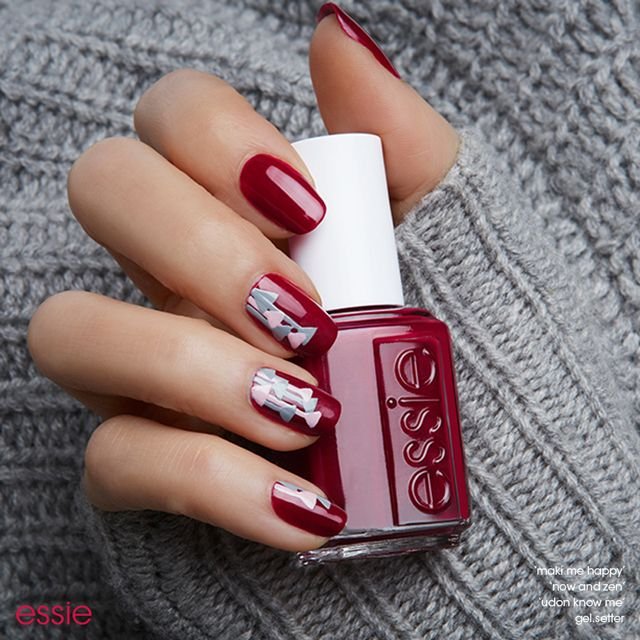 geisha tassel - nailart