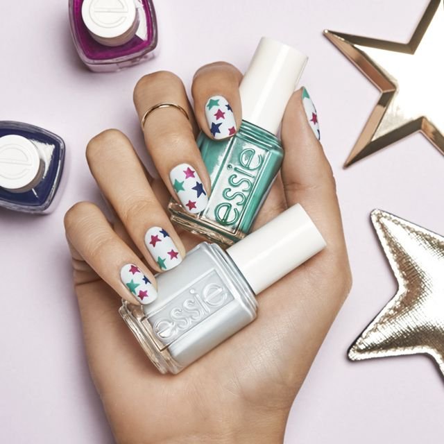 made of stars - nailart