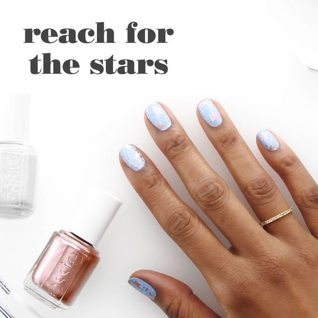 reach for the stars - nailart