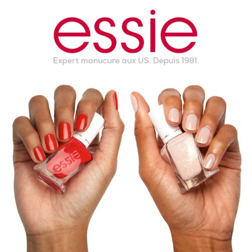 Trousse gel couture - vernis à ongles et top coat effet gel- essie